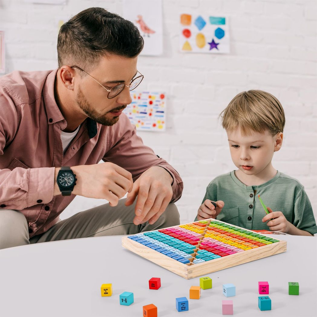 SOKA Wooden Times Table Learning Blocks