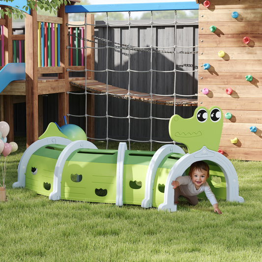 Crocodile Kids Crawl Tunnel – Indoor & Outdoor Play Adventure