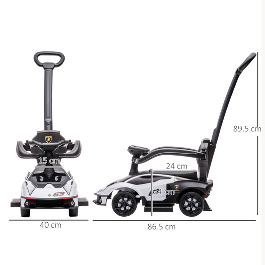 Licensed Essenza SCV12 2-in-1 Ride-On Car & Stroller