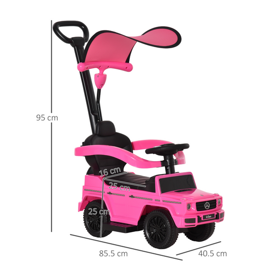 🚗 Licensed Mercedes-Benz G350 Ride-On Push Car for Toddlers