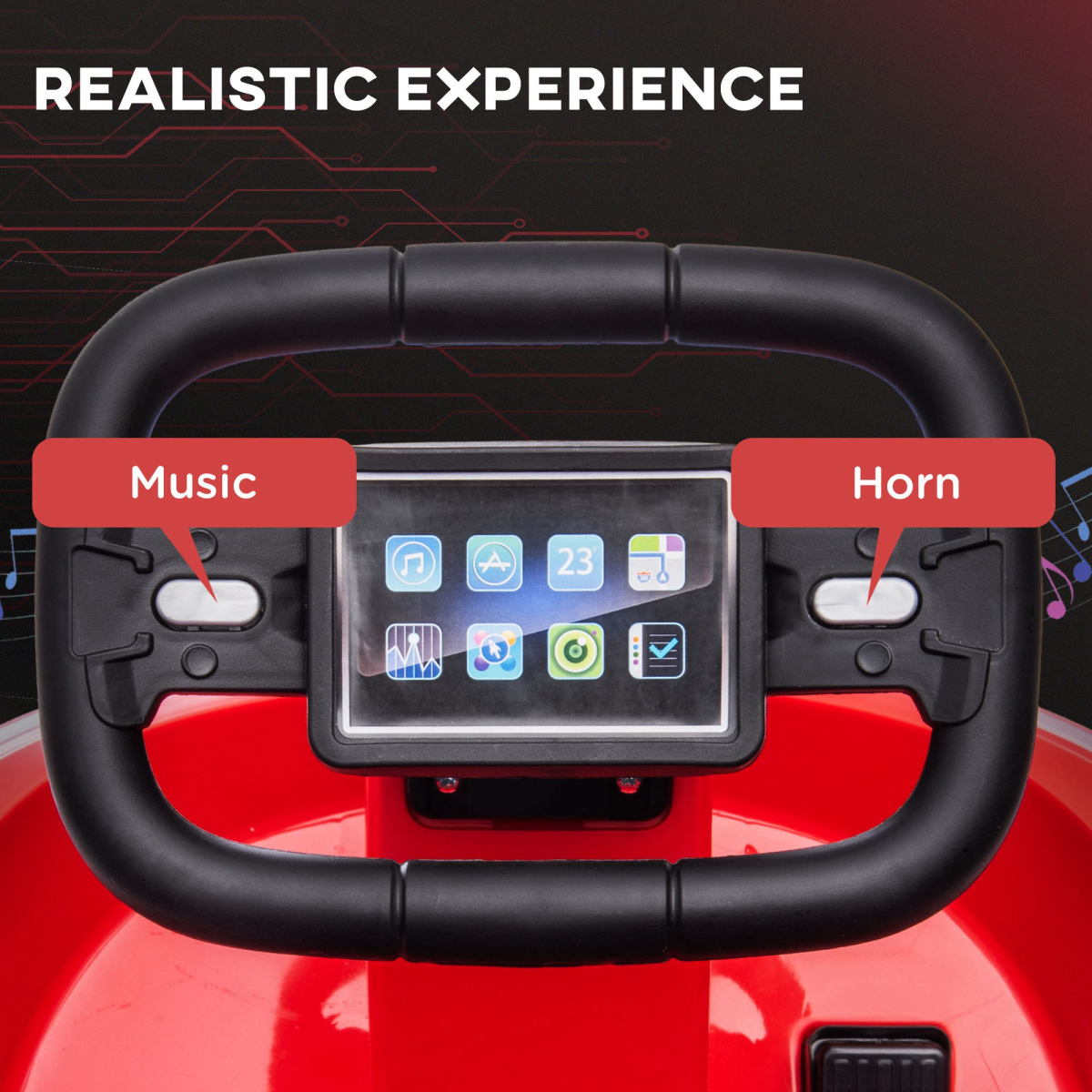 Kids 360° Electric Ride-On Car (6V)