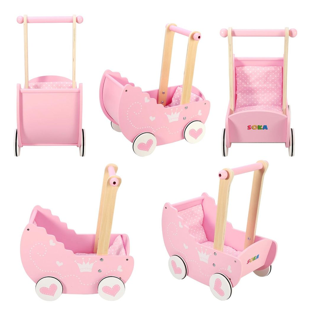 Princess Doll’s Pram