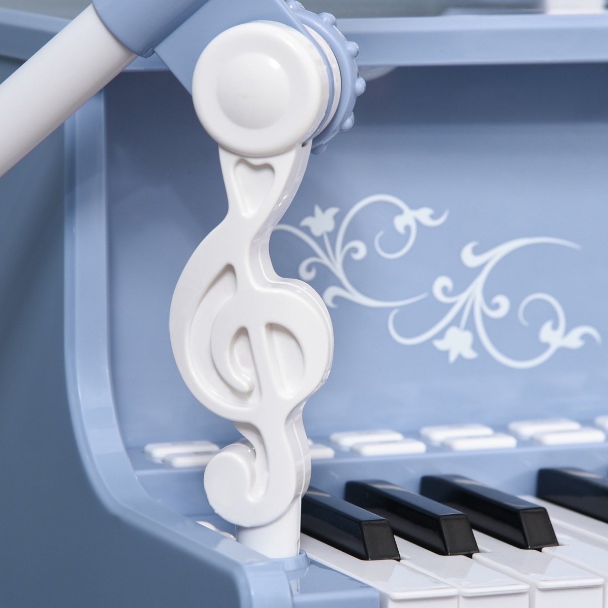 37-Key Baby Piano with Microphone & Stool – Educational Musical Toy