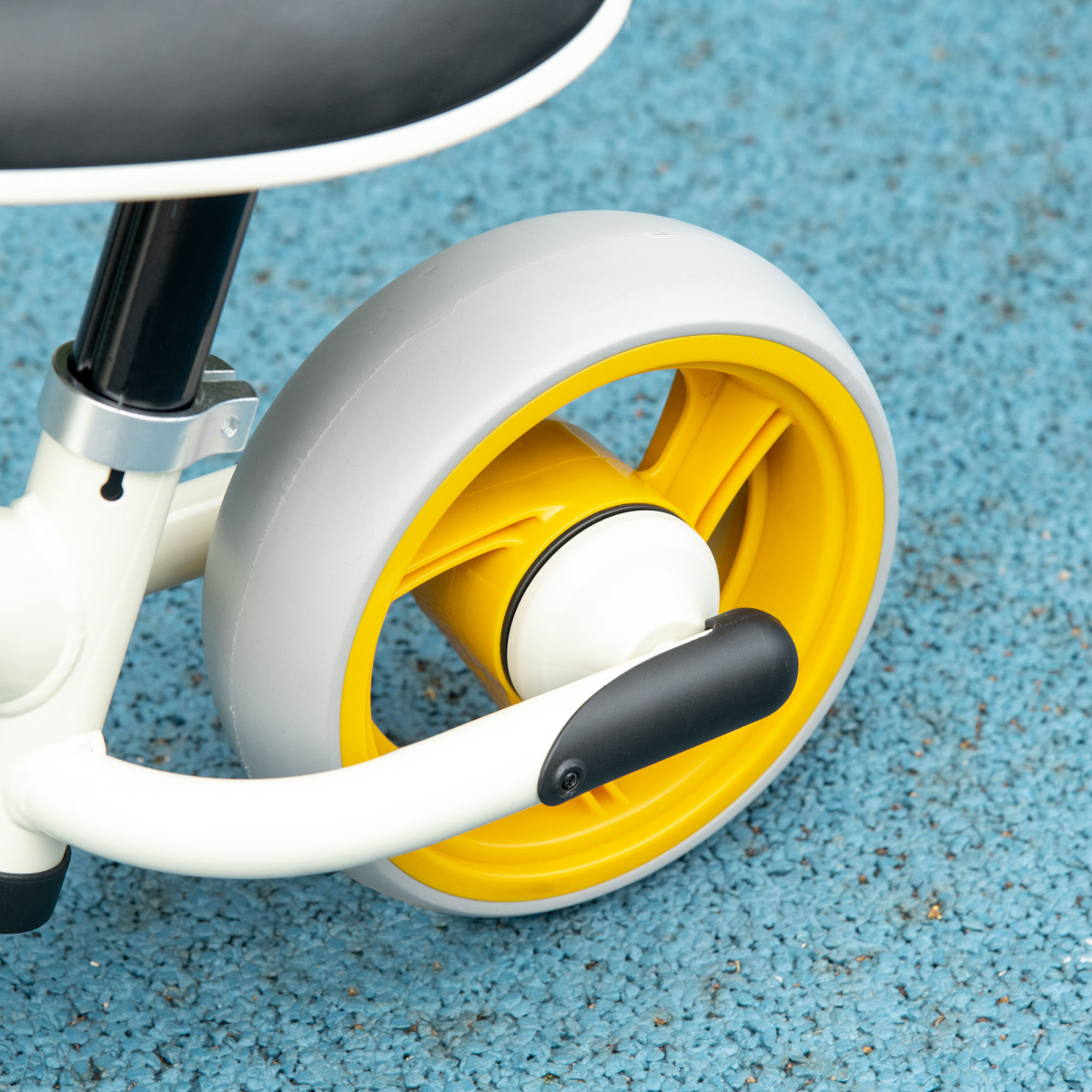 Kids Balance Bike with Adjustable Seat – Orange & Grey (Ages 18–48 Months)