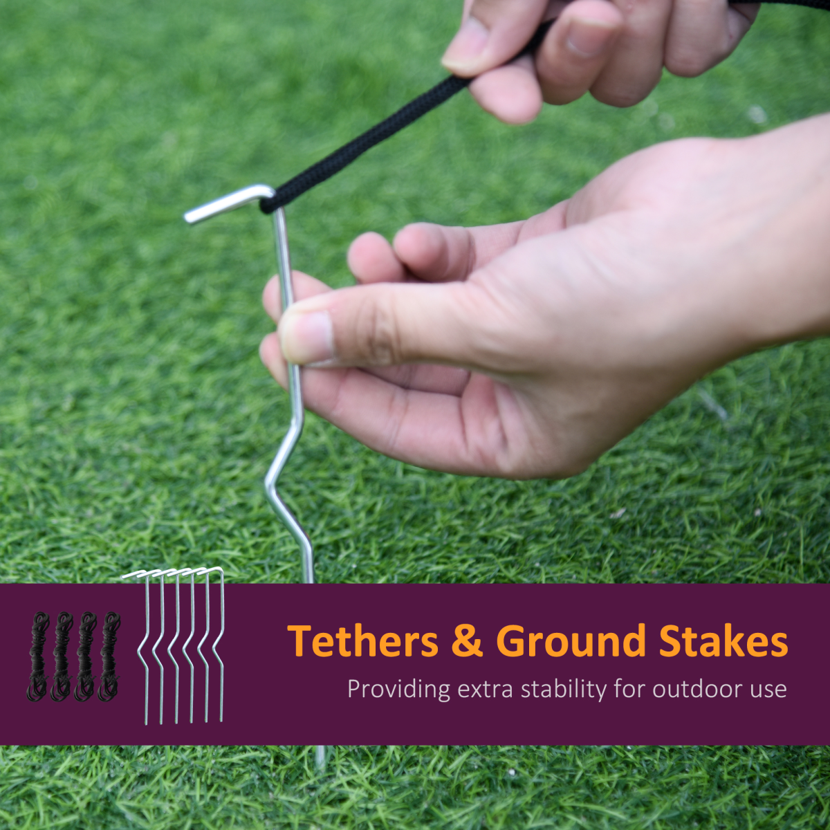 1.8m Inflatable Halloween Witches Around Black Cauldron with LED Lights – Outdoor Decoration