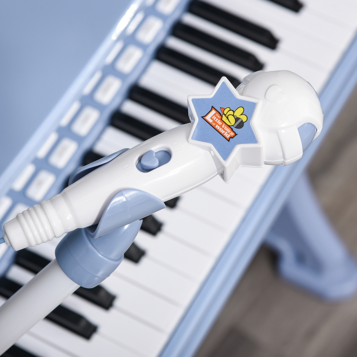 37-Key Baby Piano with Microphone & Stool – Educational Musical Toy