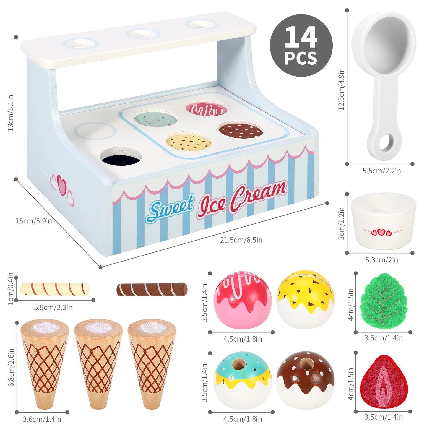 SOKA Ice Cream Shop Playset β Pretend Play Fun