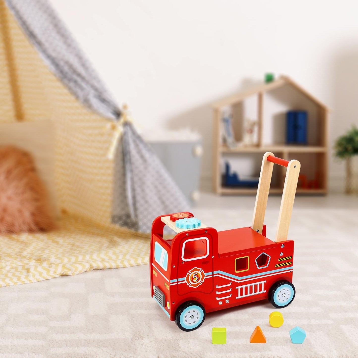 Kids Fire Truck Ride-On & Walker β Active Fun for Little Heroes π