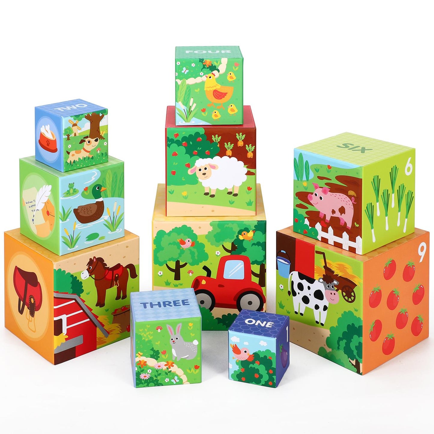 SOKA Fun Stacker Tower – Bright, Educational & Engaging