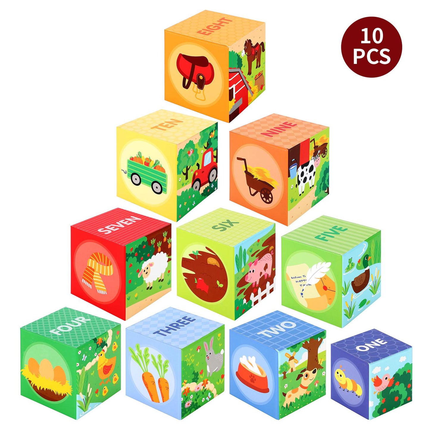 SOKA Fun Stacker Tower – Bright, Educational & Engaging