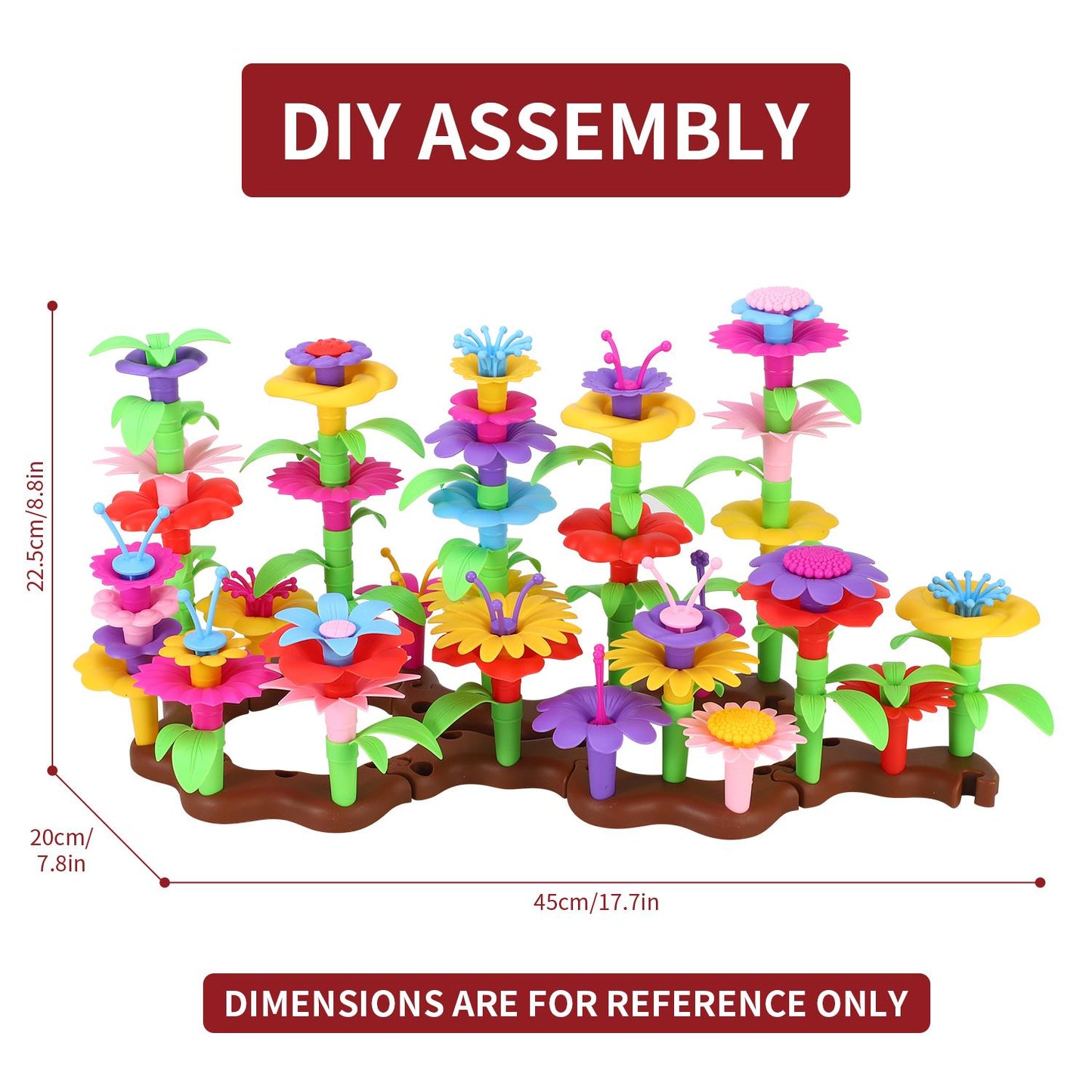 SOKA Garden World – 108-Piece Flower Building Set