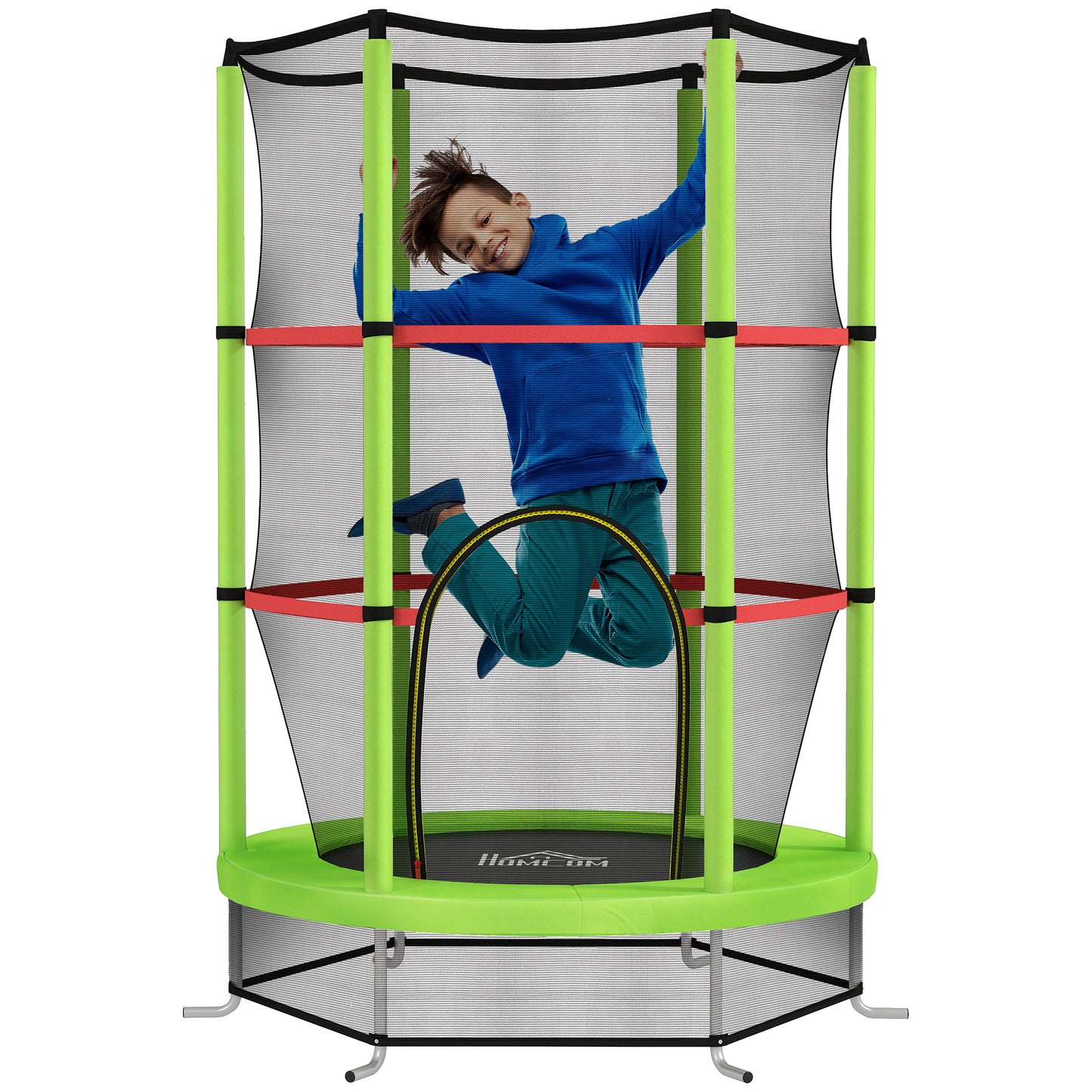 Kids Safety Trampoline with Net-Ages 3-6
