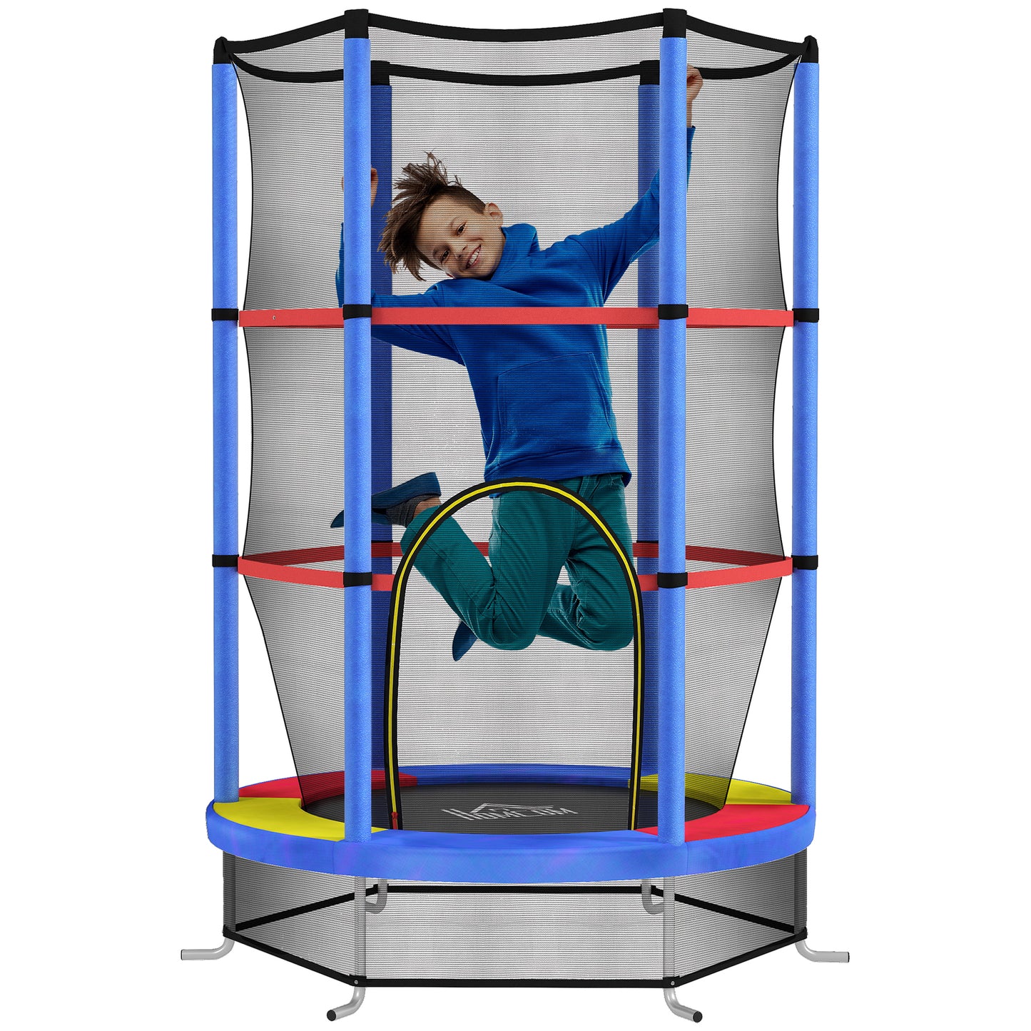 Kids Bungee Trampoline with Safety Net – Ages 3-6