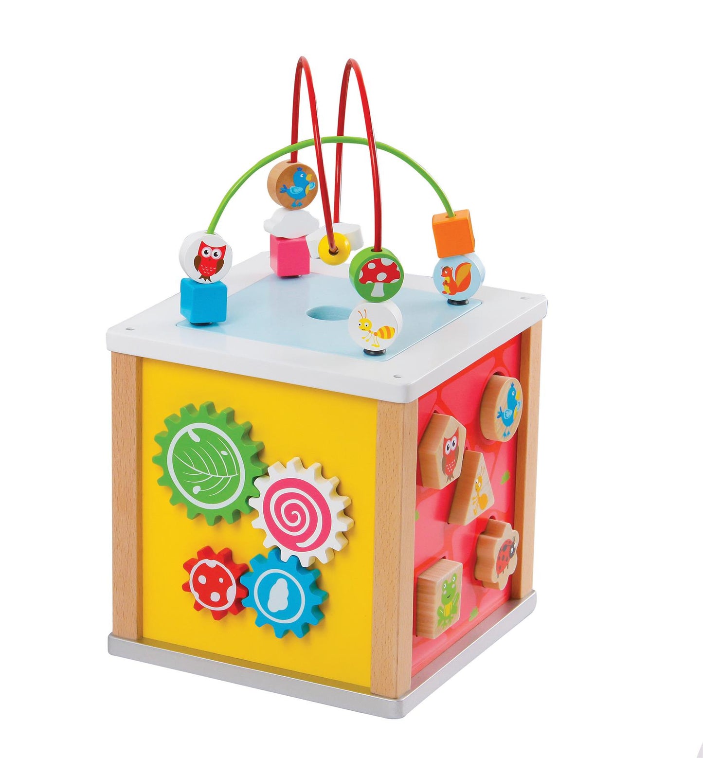LELIN Nature Activity Cube β Multi-Sensory Toy for 12 Months+
