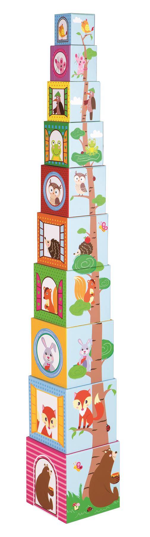 LELIN Forest Stacking Cubes β Learn, Stack & Play!