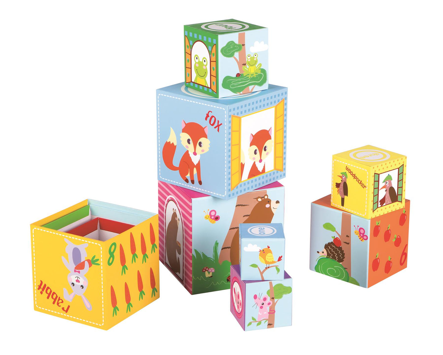 LELIN Forest Stacking Cubes β Learn, Stack & Play!