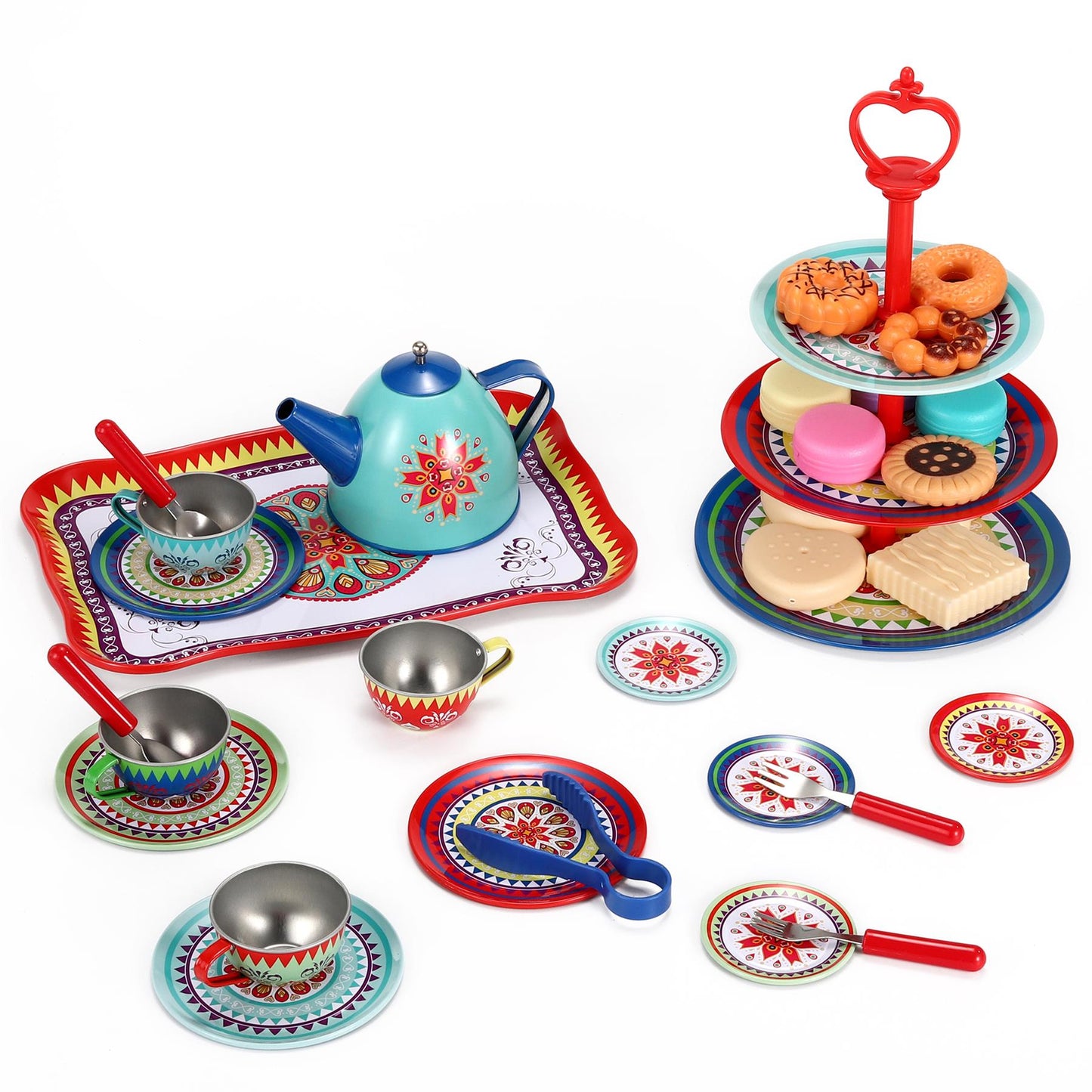 SOKA Vintage Afternoon Tea Set β Pretend Play Toy