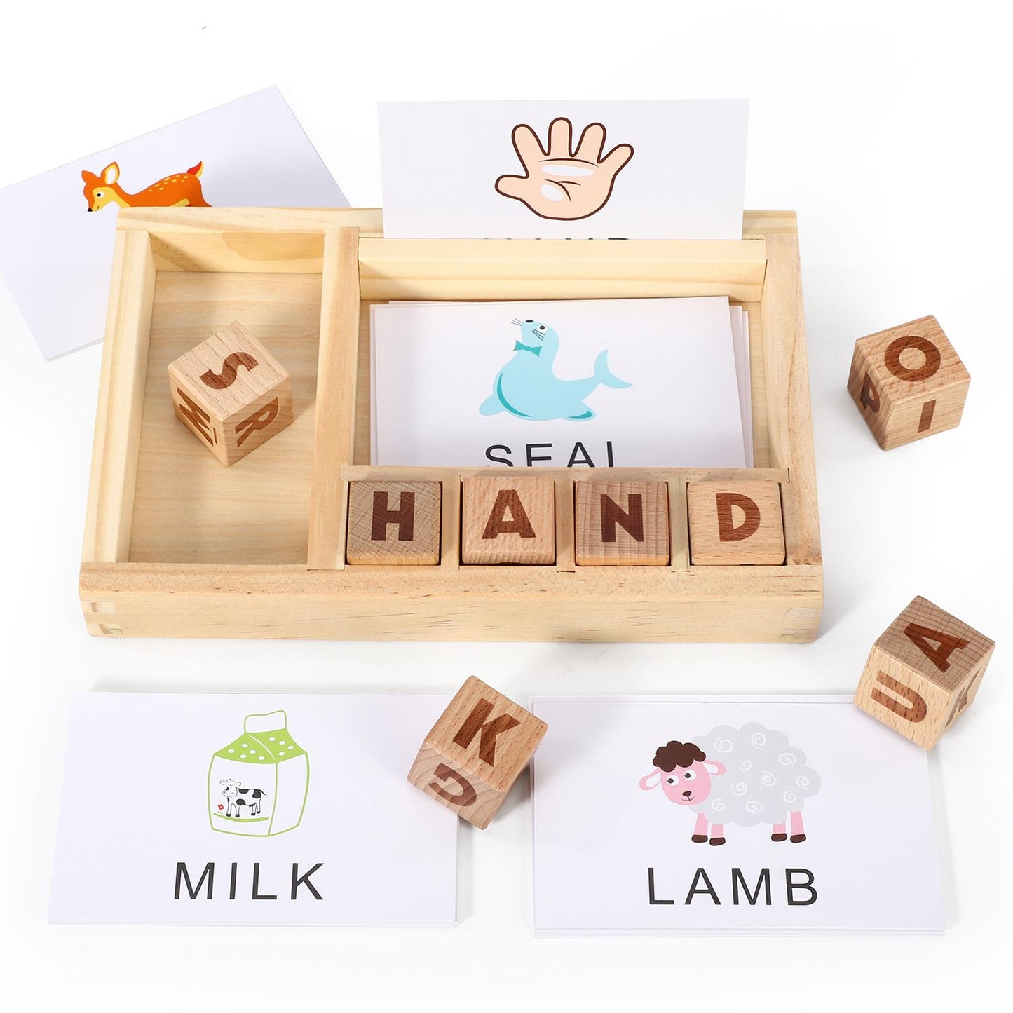 SOKA Wooden Spelling Game