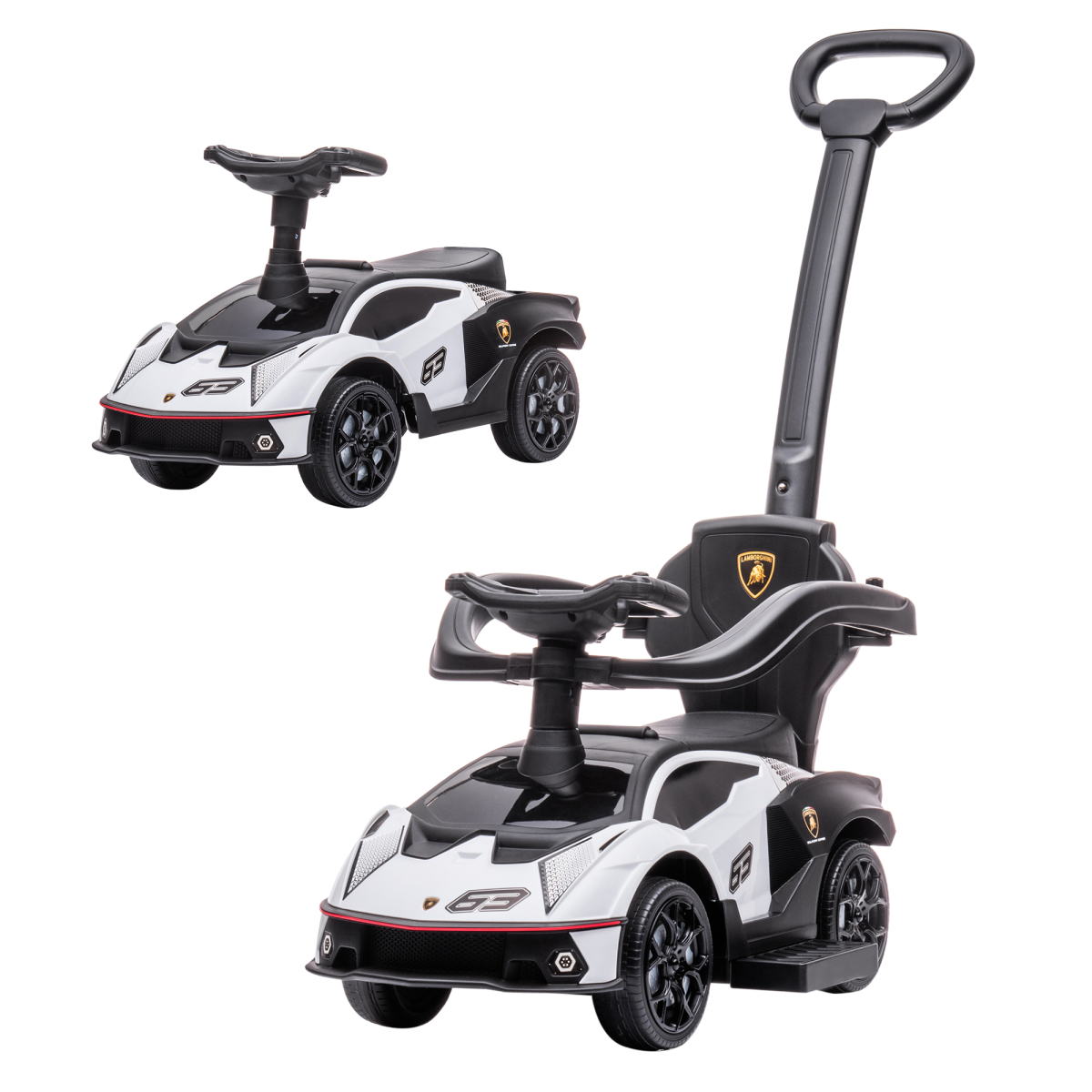 Licensed Essenza SCV12 2-in-1 Ride-On Car & Stroller