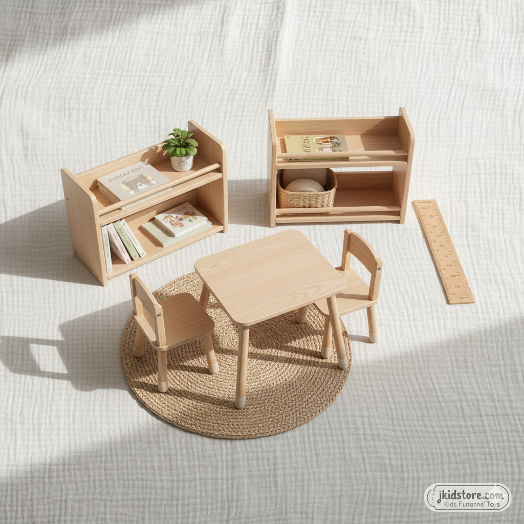 Kids furniture collection - children's chairs, sofas, desks, and storage units for playrooms and bedrooms