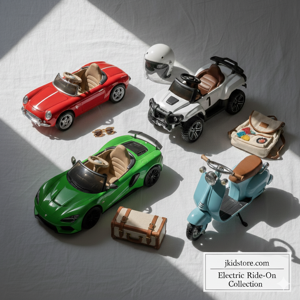 Kids electric ride-on cars - licensed battery powered vehicles with remote control for ages 3-6