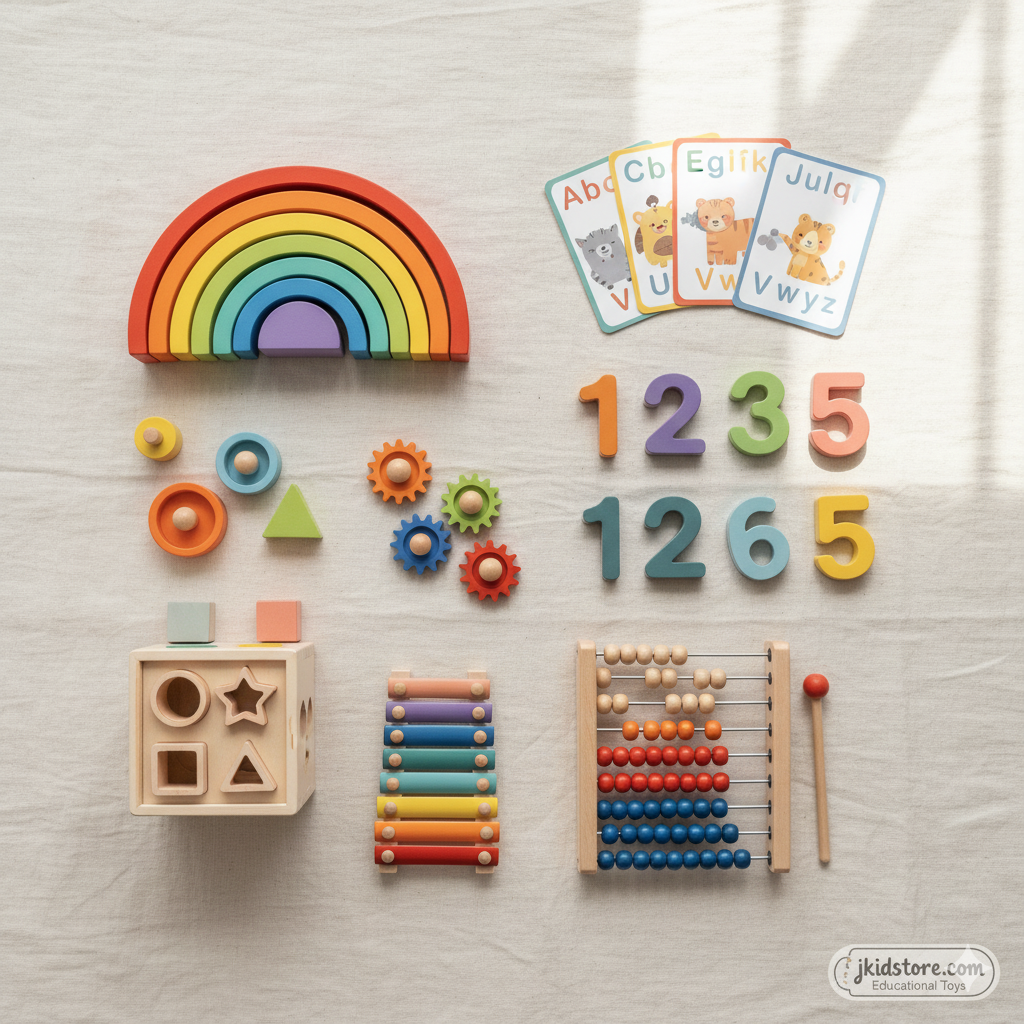 Educational toys for kids - learning games, STEM toys, and developmental play activities