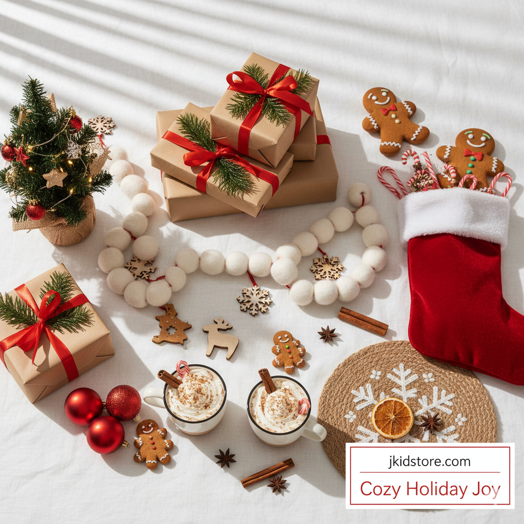 Christmas decorations and inflatables collection - LED outdoor yard decorations, artificial trees, and festive holiday décor
