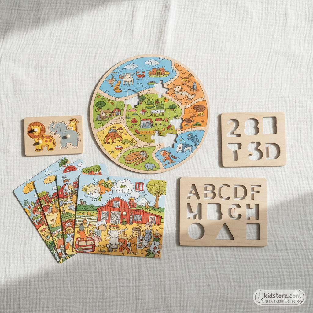 Jigsaw puzzles for kids and adults - family puzzles and brain teasers for all ages