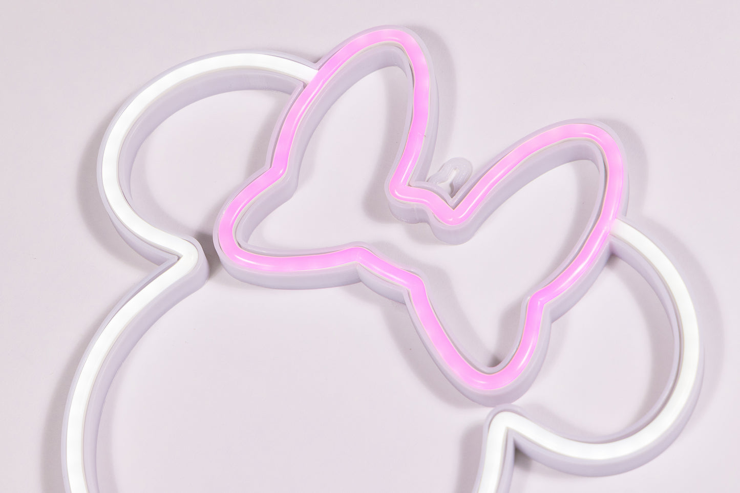 Disney 100 Minnie Mouse LED Neon Wall Light by Yellowpop – Collectible Kids’ Room Decor