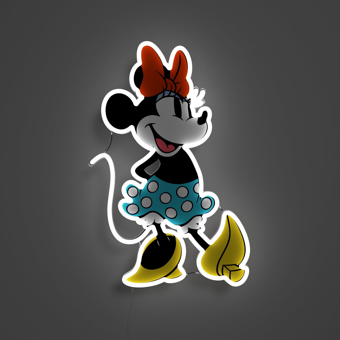 Disney Minnie Mouse Full Body LED Neon Sign by Yellowpop – Collectible Wall Light