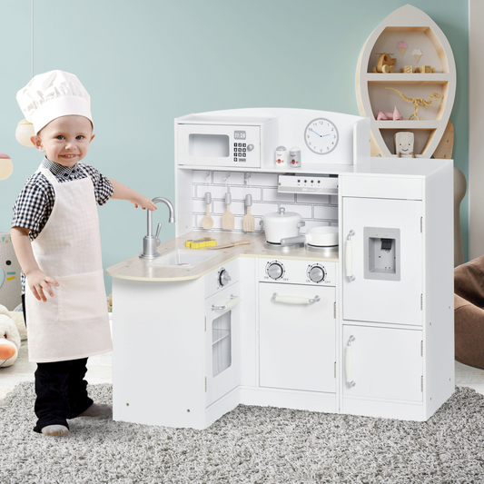 14-Piece Kids’ Pretend Play Kitchen Set.