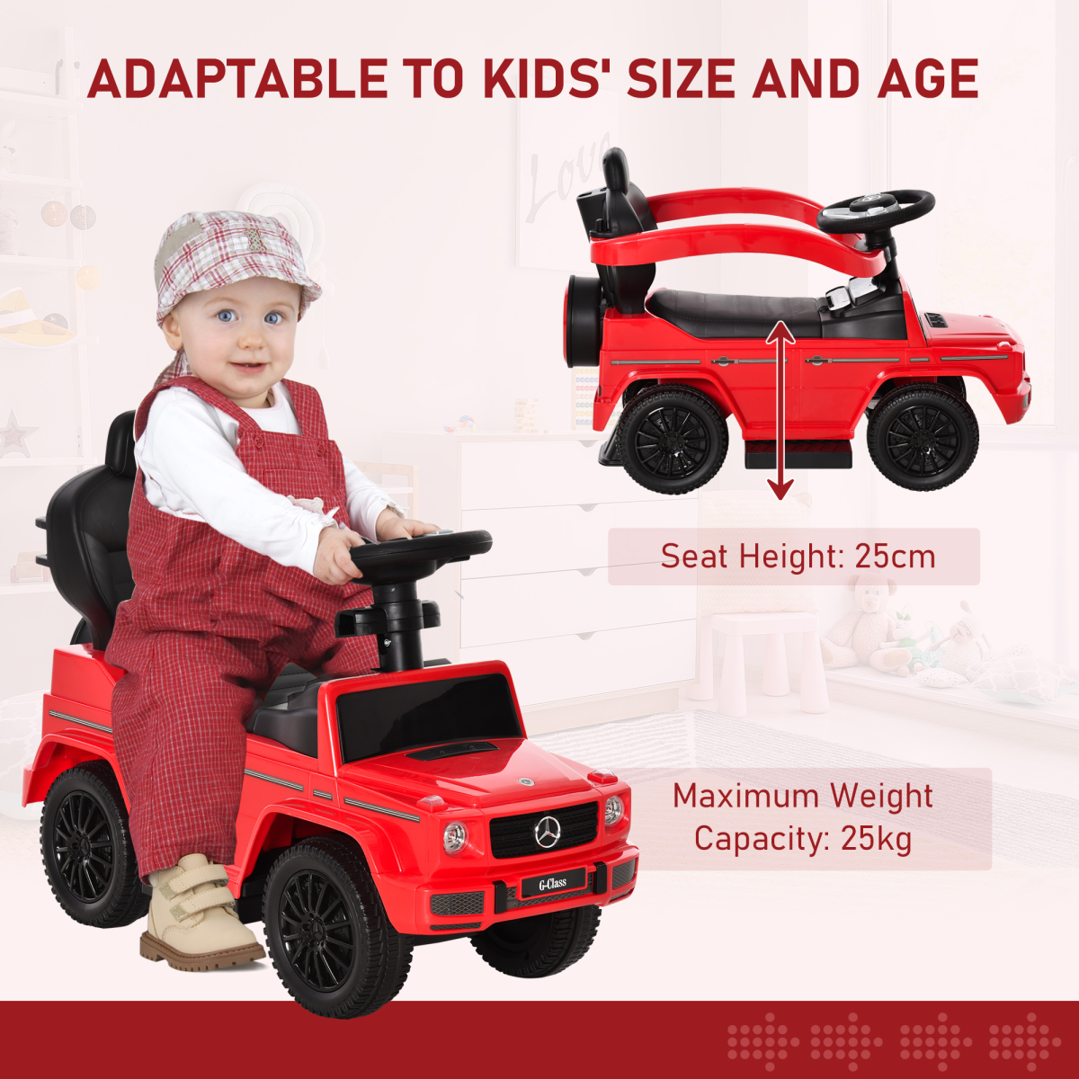 Mercedes Benz G350 Ride-On (Officially Licensed)