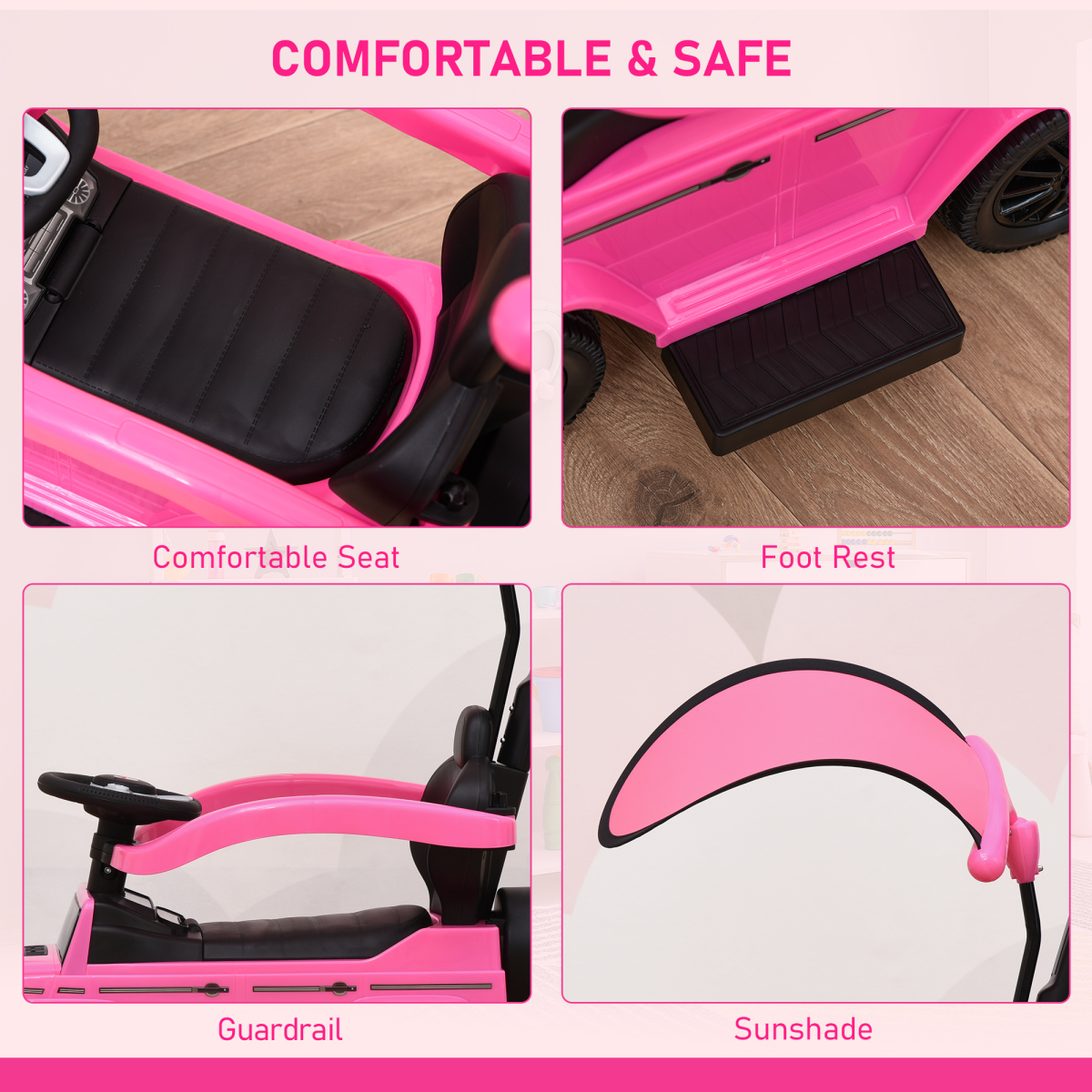 🚗 Licensed Mercedes-Benz G350 Ride-On Push Car for Toddlers