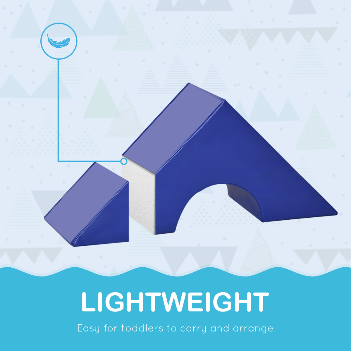 11 Pcs Kids Soft Foam Puzzle Play Blocks Set Learning Toddler Activity Fun Toy