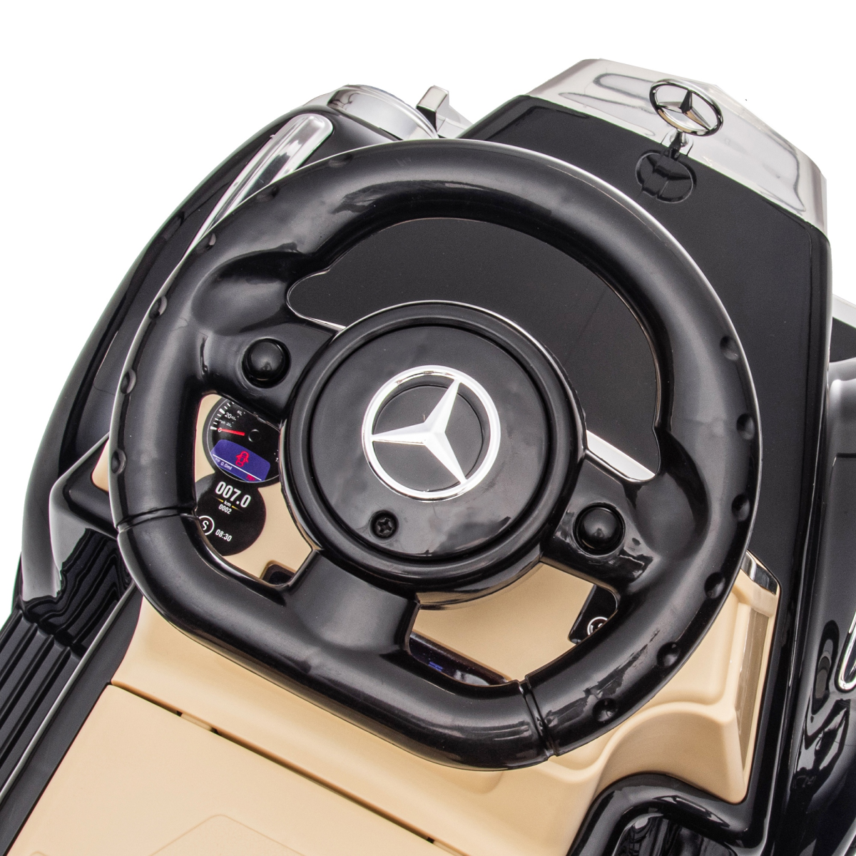 Mercedes-Benz 300S Licensed Kids’ Foot-to-Floor Ride-On – Black