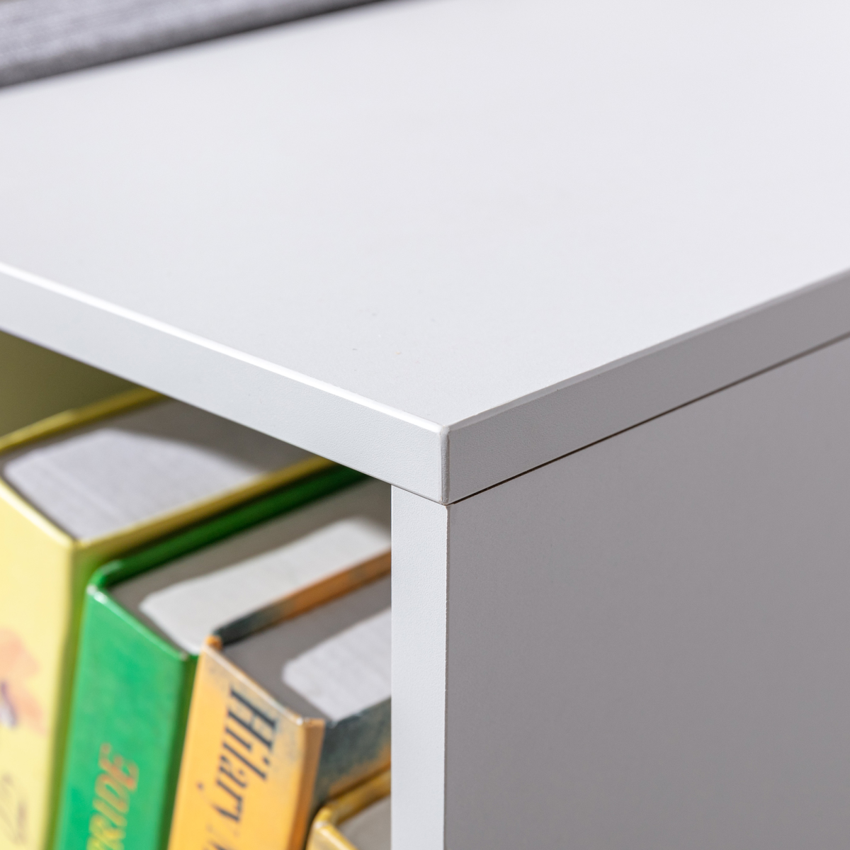 Kids Cabinet with Six Compartments – Grey