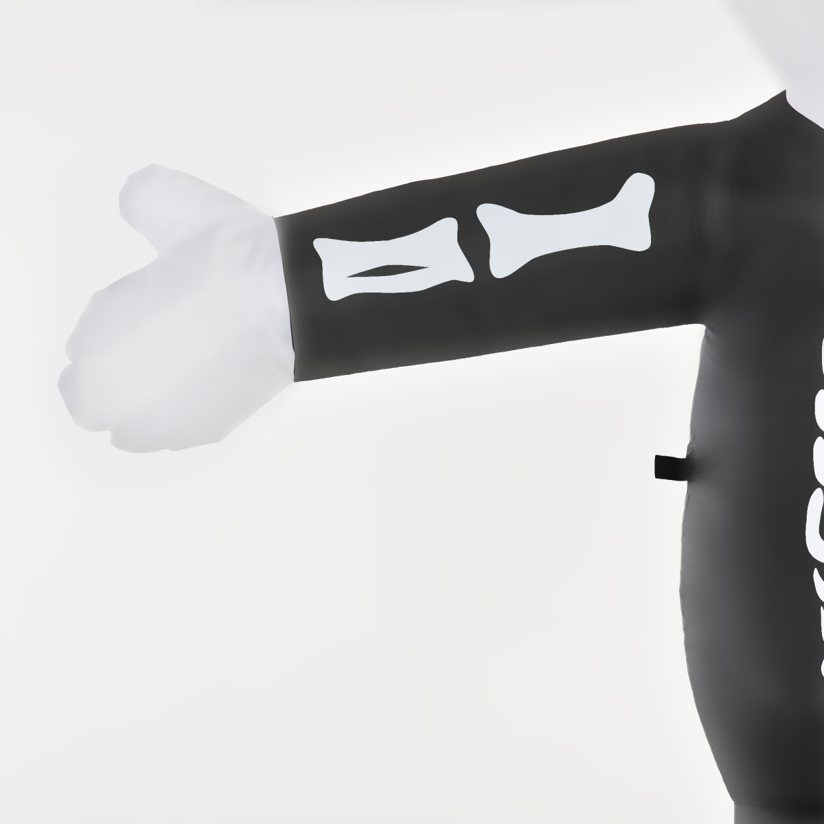 Inflatable Skeleton Ghost Halloween Decoration with LED Lights – Indoor/Outdoor