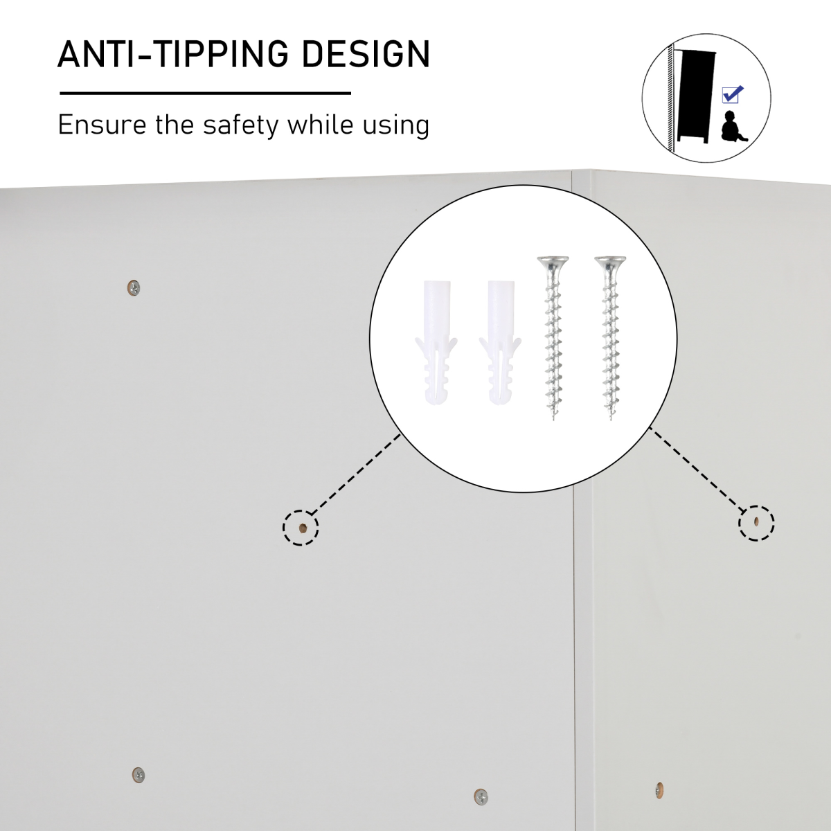 Kids’ Corner Storage Unit with Nine Compartments – White MDF Organiser for Bedrooms & Playrooms