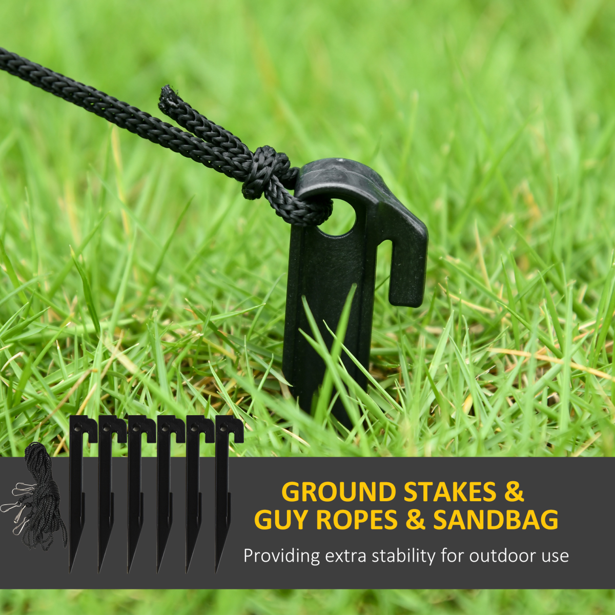 2.4m Inflatable Halloween Horror Tree with Ghosts, Pumpkins, Bat & Tombstone – LED Lights