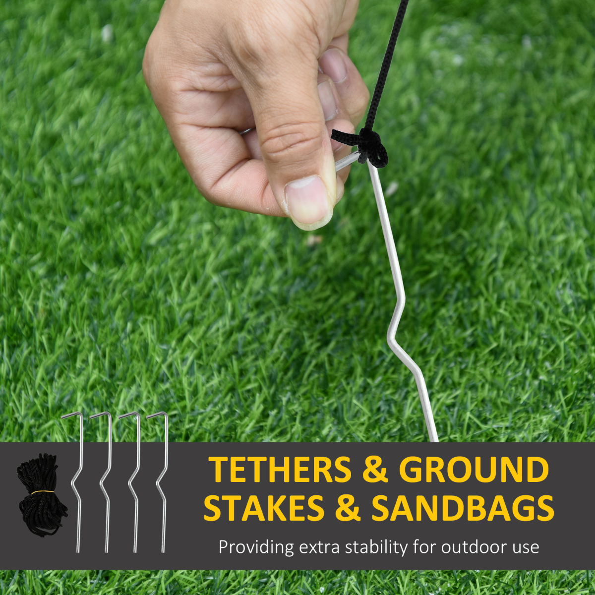 6FT (1.8m) Inflatable Ghost & Pumpkin with LED Lights – Outdoor Halloween Decoration