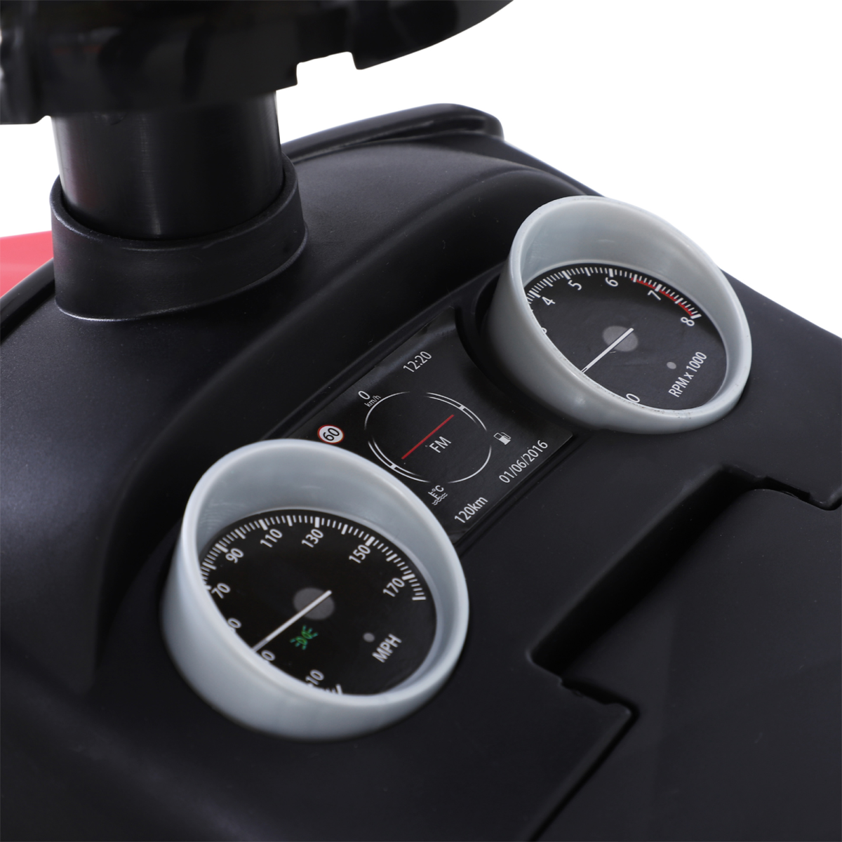 3-in-1 Ride-On Car – Red