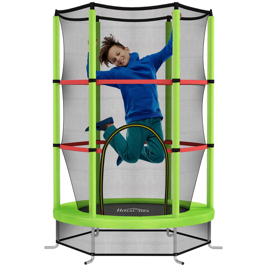 Kids Safety Trampoline with Net-Ages 3-6
