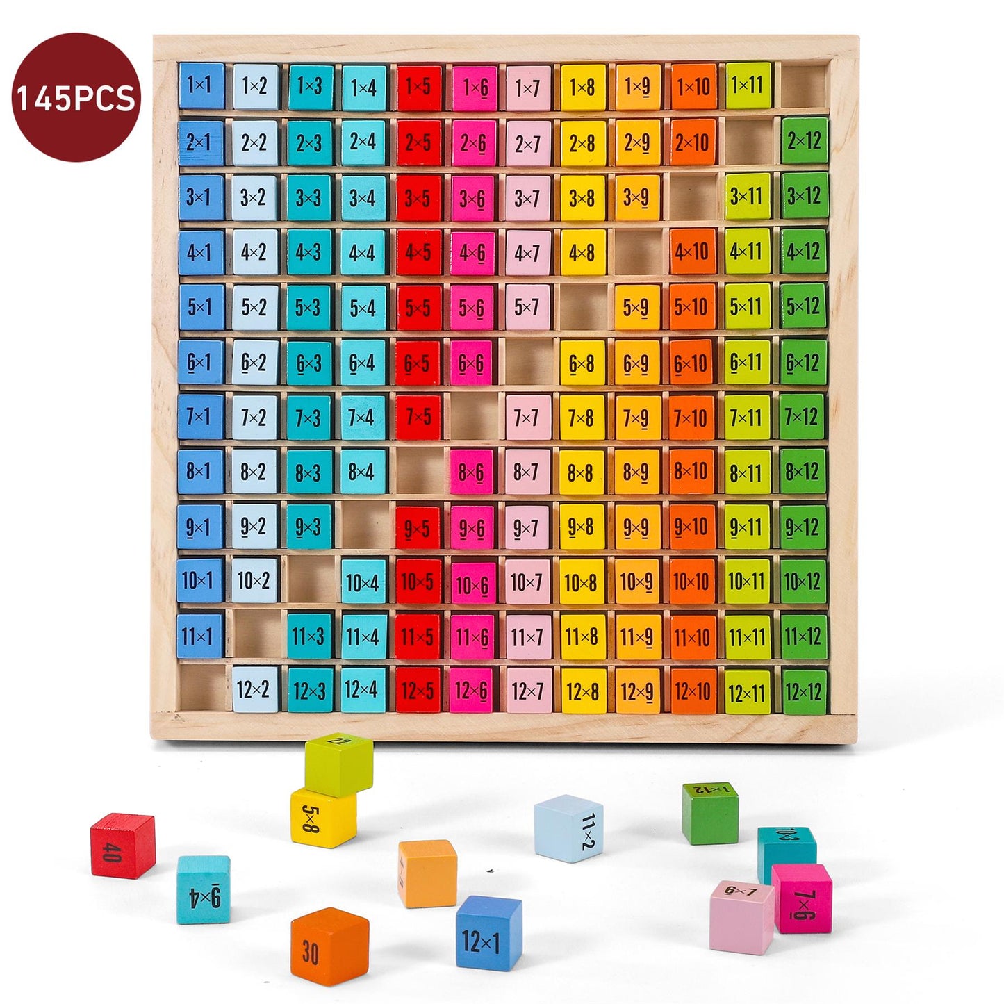 SOKA Wooden Times Table Learning Blocks