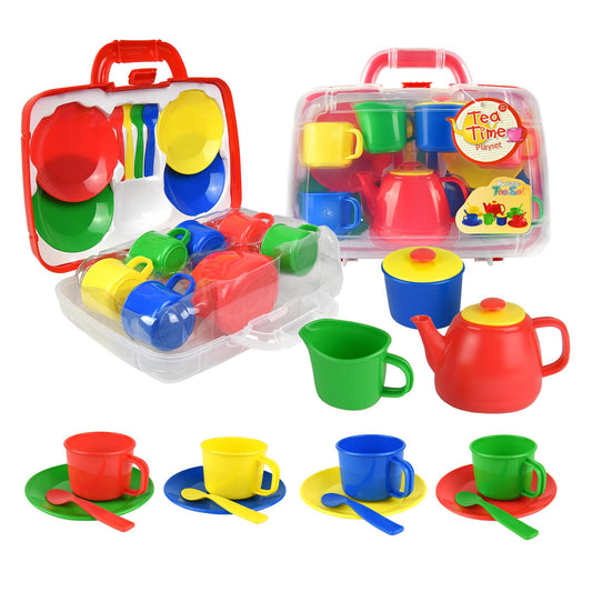VINSANI RED TEA SET