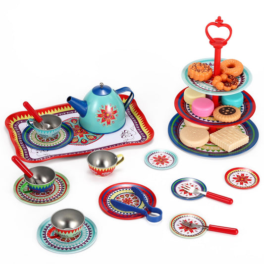 SOKA Vintage Afternoon Tea Set – Pretend Play Toy