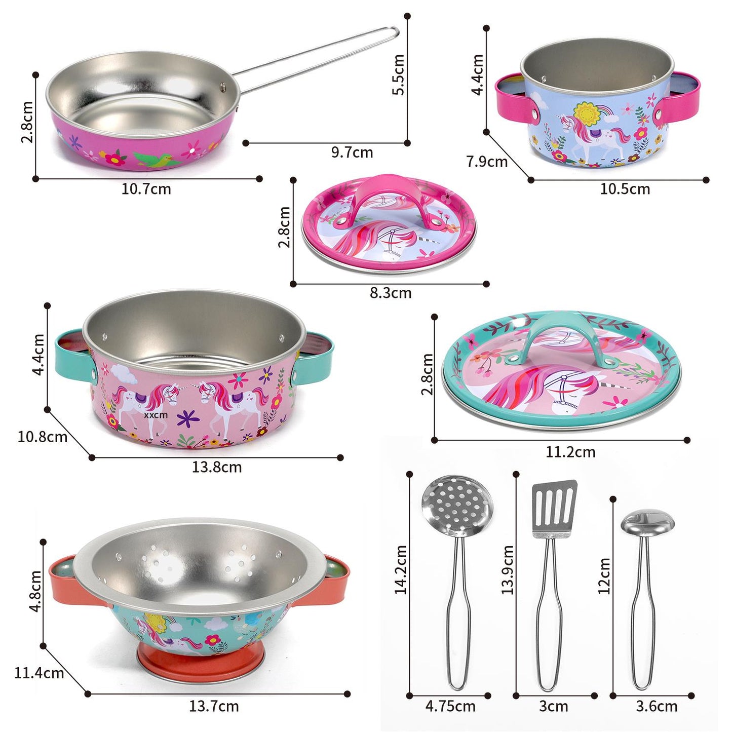 SOKA ADORABLE UNICORN KITCHENWARE SET