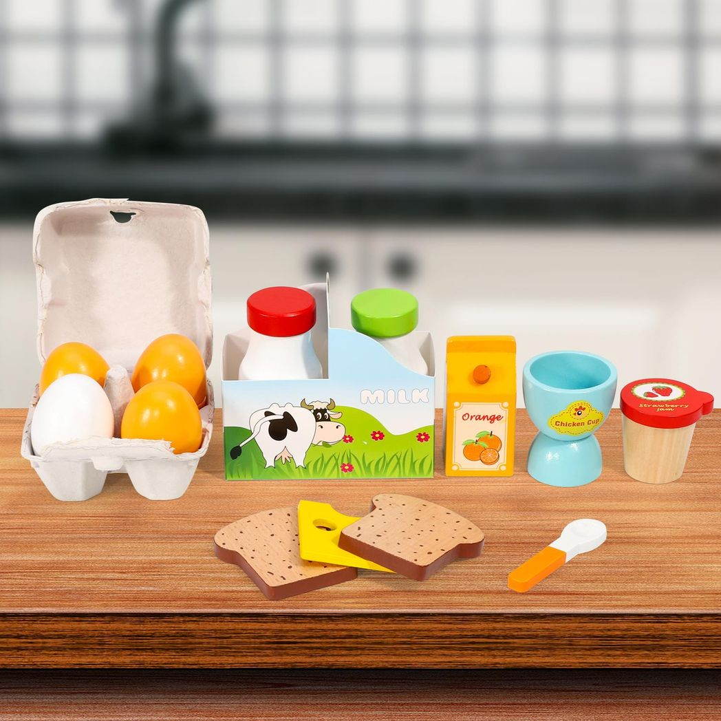 SOKA Dollhouse Breakfast Set: Imaginative Play for Creative Kids!