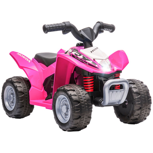 Honda Licensed Kids Electric Quad Bike – Pink (6V)