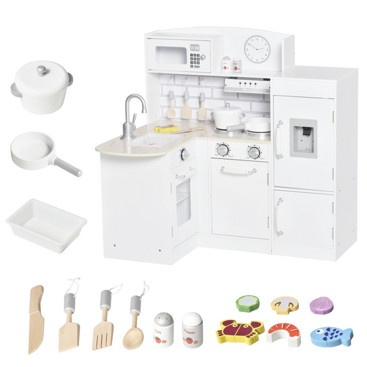 14-Piece Kids’ Pretend Play Kitchen Set.