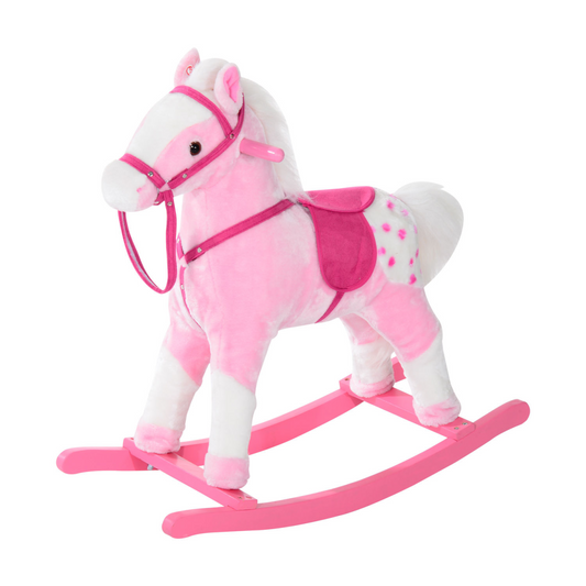Plush Rocking Horse with Sounds